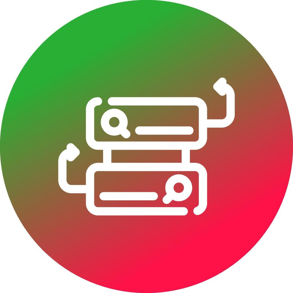 Backlog Creative Icon Design vector