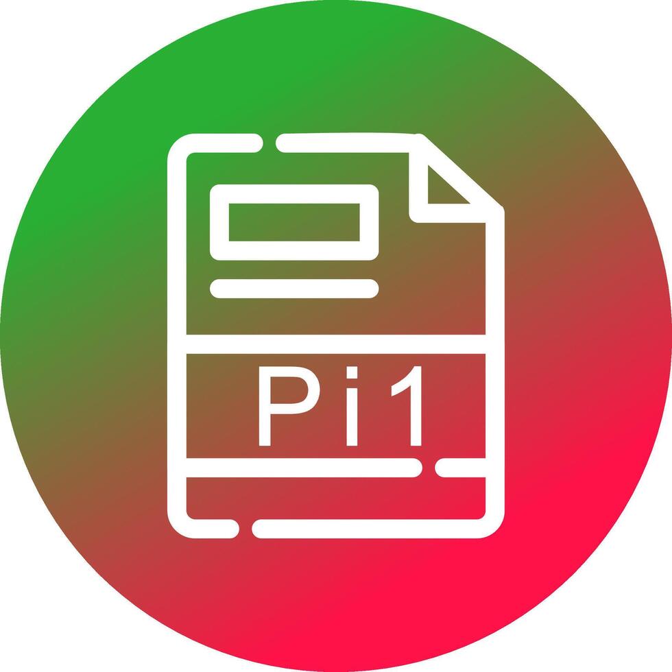 PI1 Creative Icon Design vector
