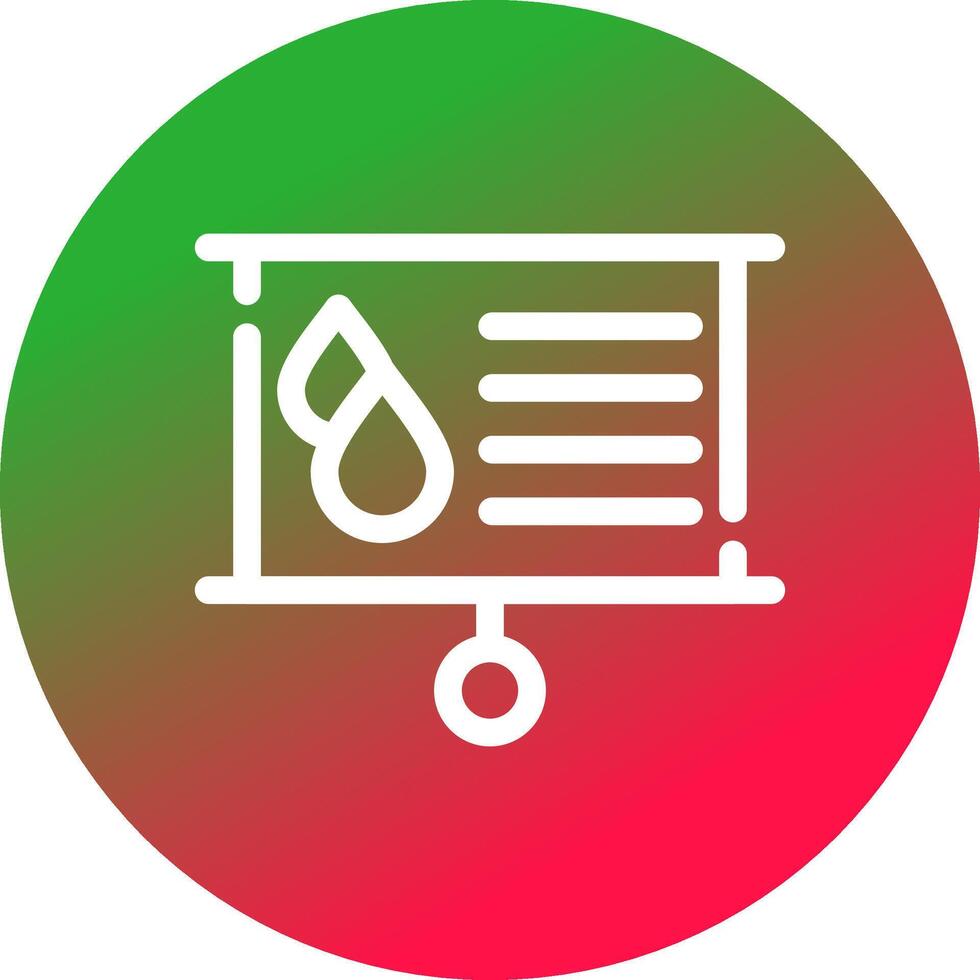 Water Class Creative Icon Design vector