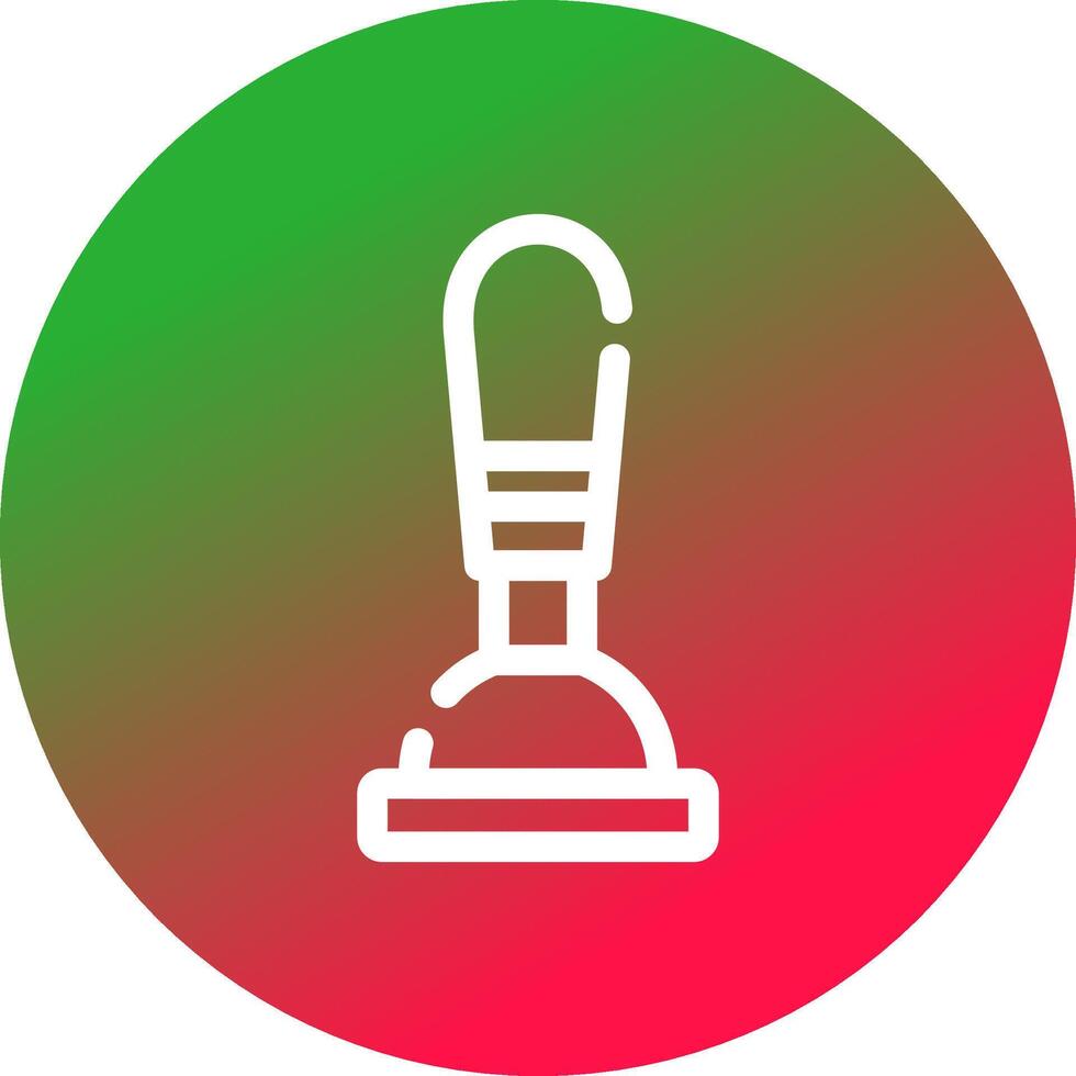 Plunger Creative Icon Design vector