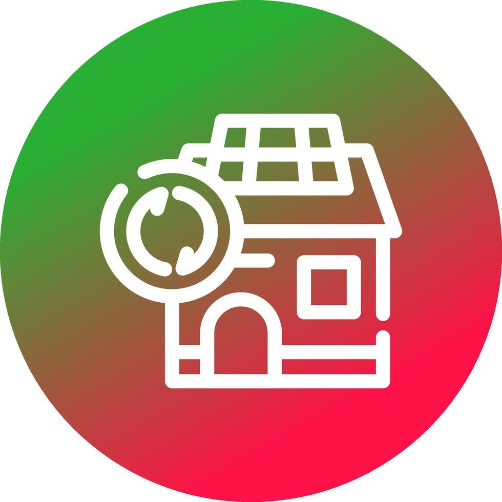 Renewable Energy Creative Icon Design vector