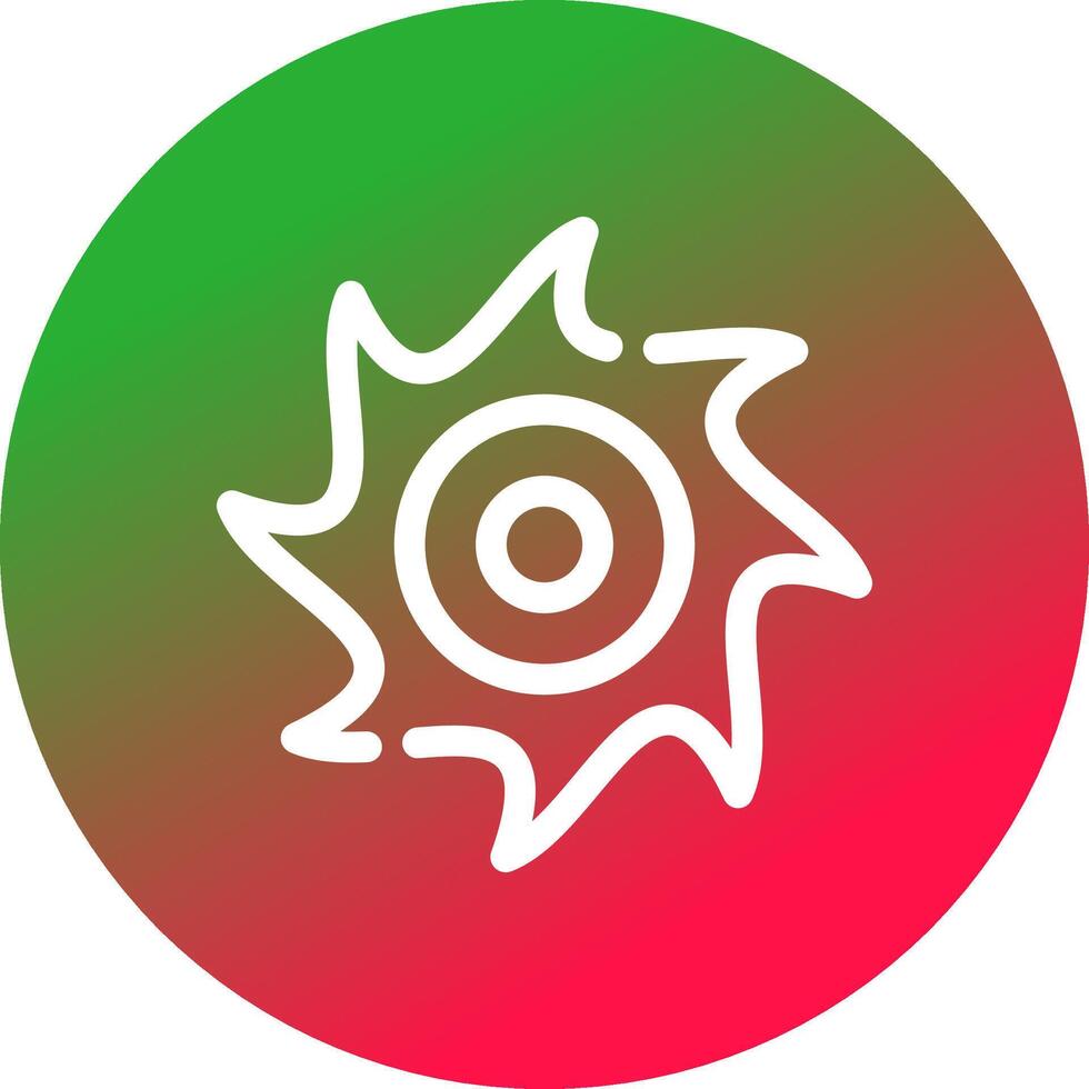 Saw Blade Creative Icon Design vector