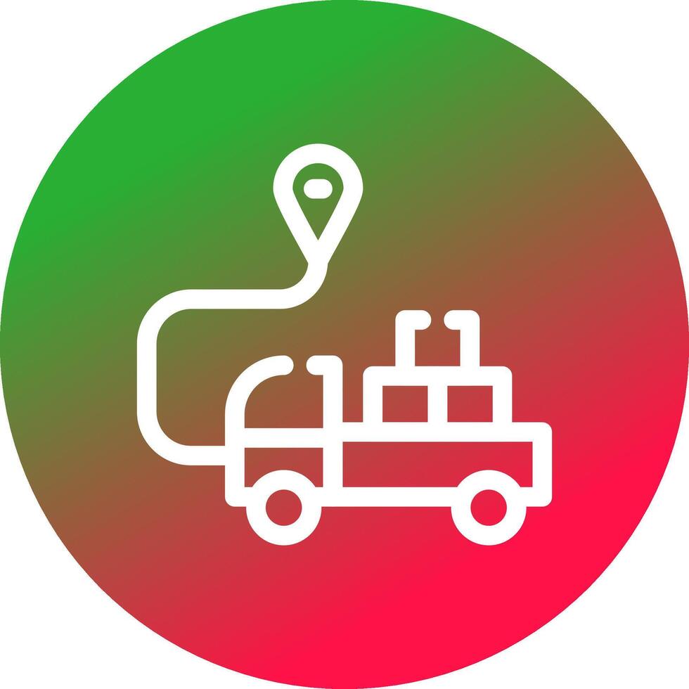 Delivery Creative Icon Design vector