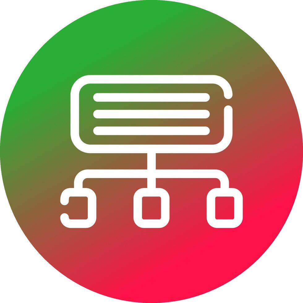 Information Architecture Creative Icon Design vector