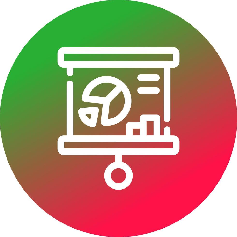 Presentation Creative Icon Design vector