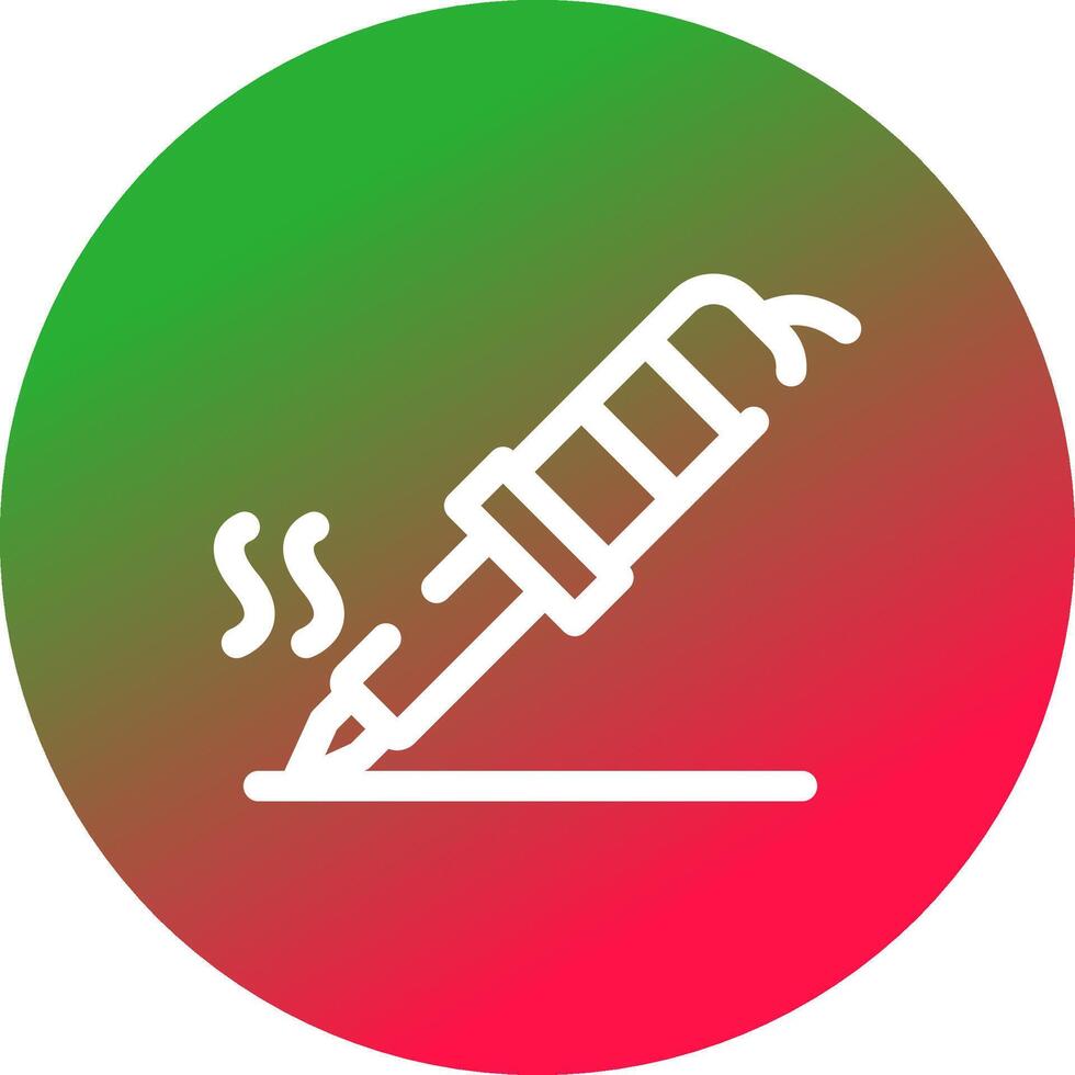 Soldering Creative Icon Design vector
