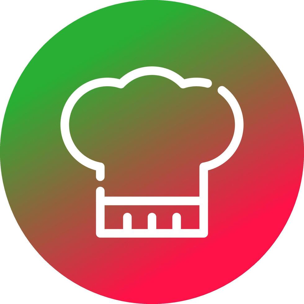 Chef Hat Creative Icon Design vector