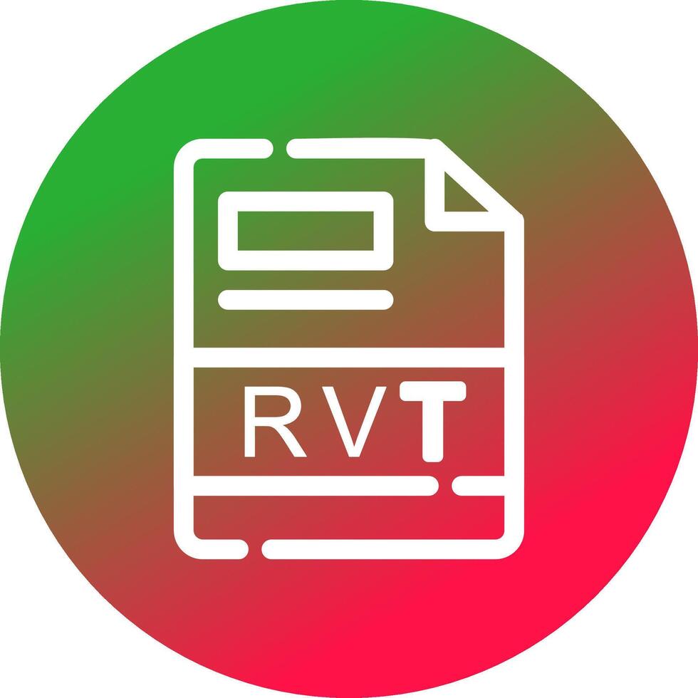 rvt creativo icono diseño vector