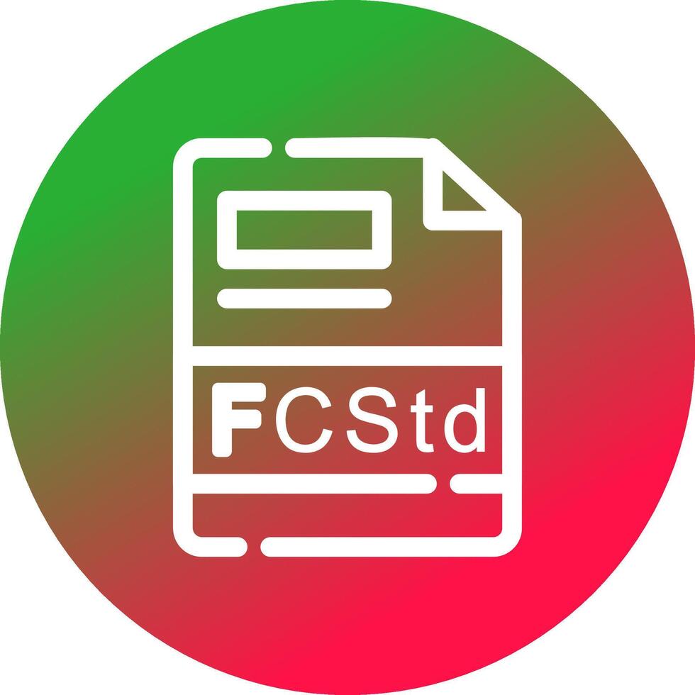 FCStd Creative Icon Design vector