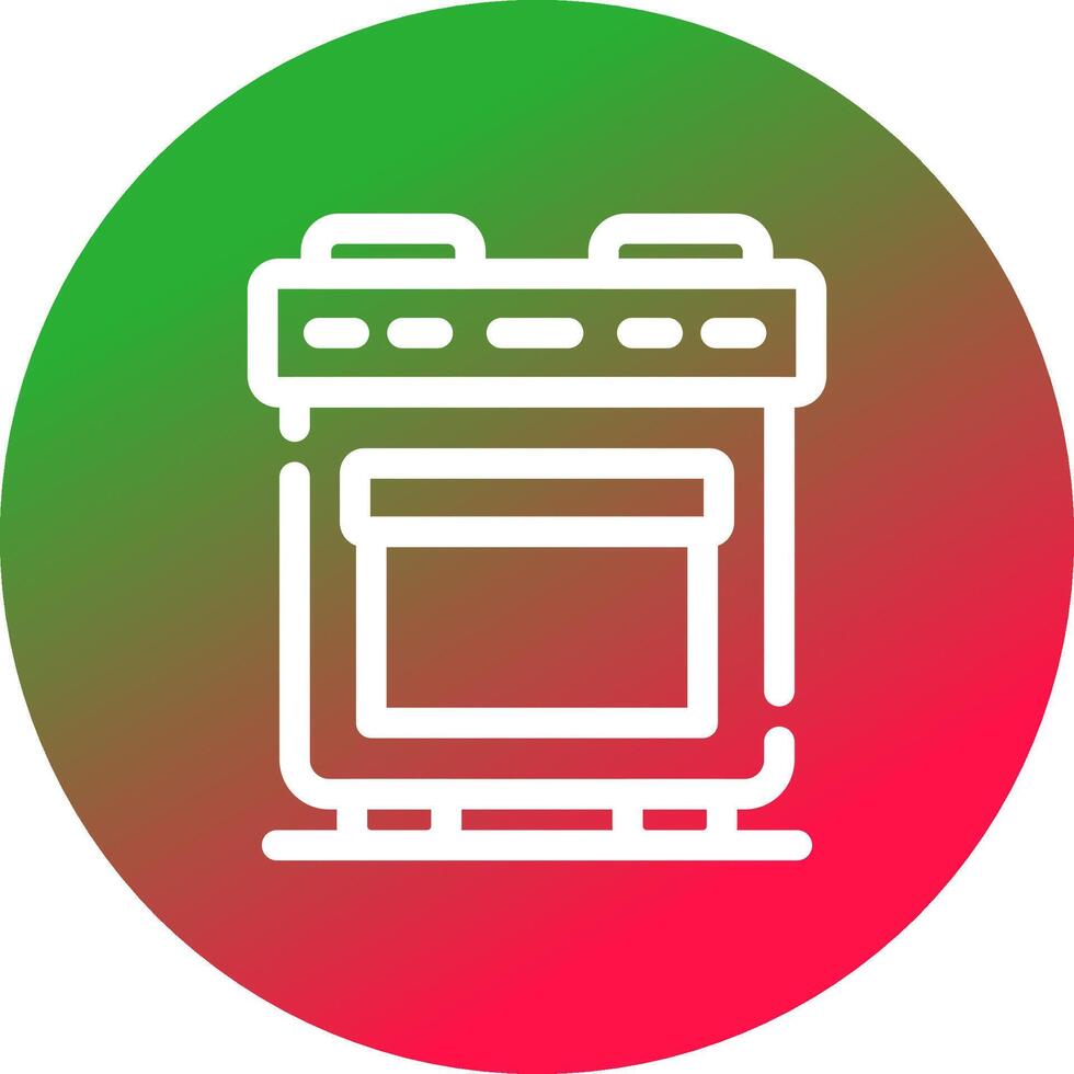 Oven Creative Icon Design vector