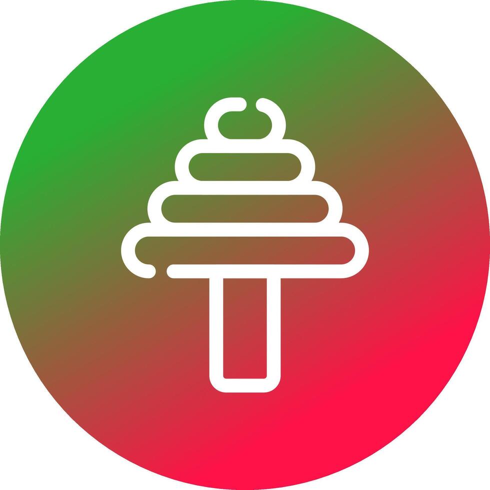 Edge Step Drill Creative Icon Design vector