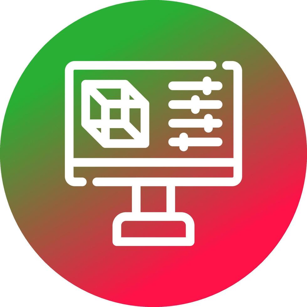 Simulation Creative Icon Design vector
