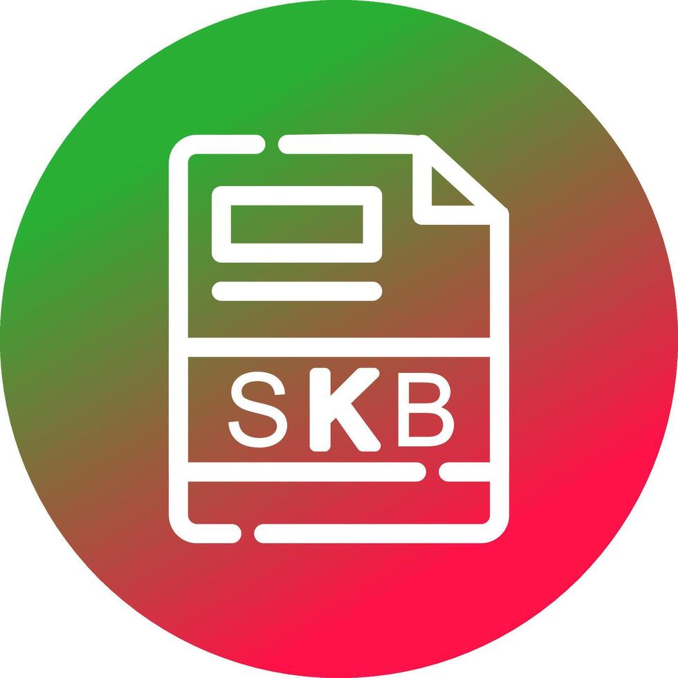 skb creativo icono diseño vector