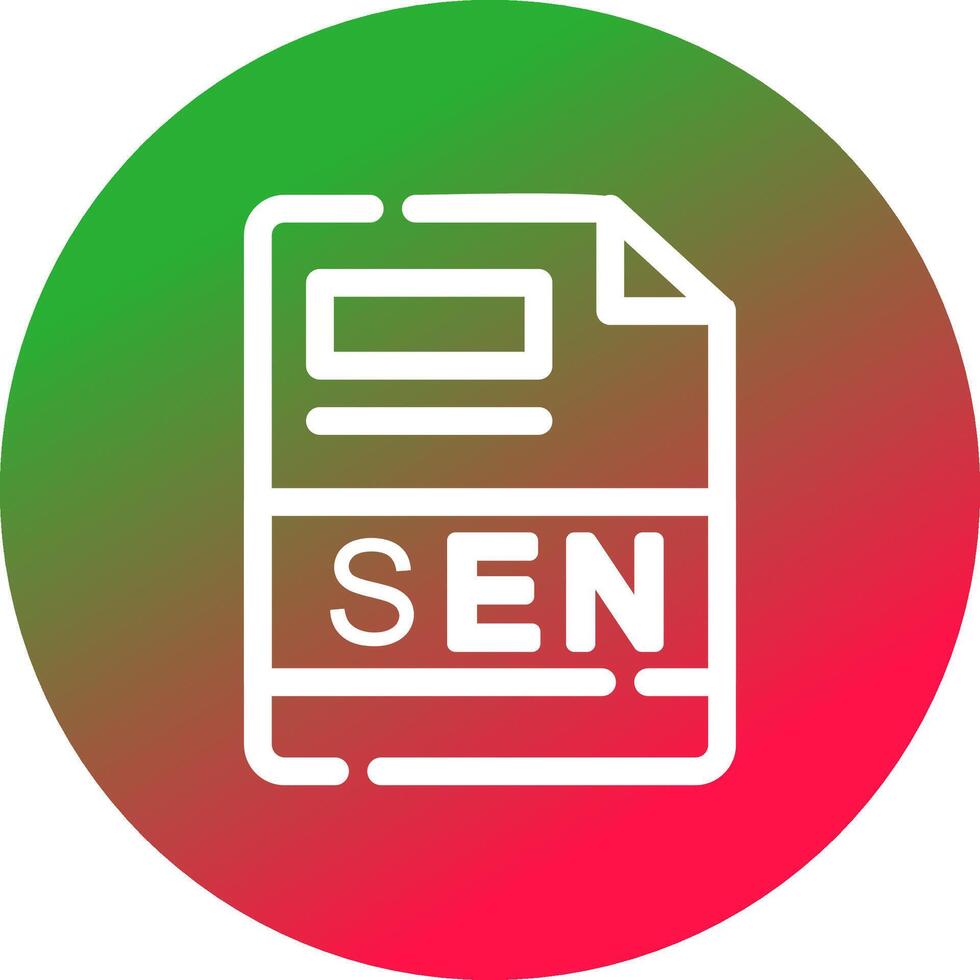 SEN Creative Icon Design vector