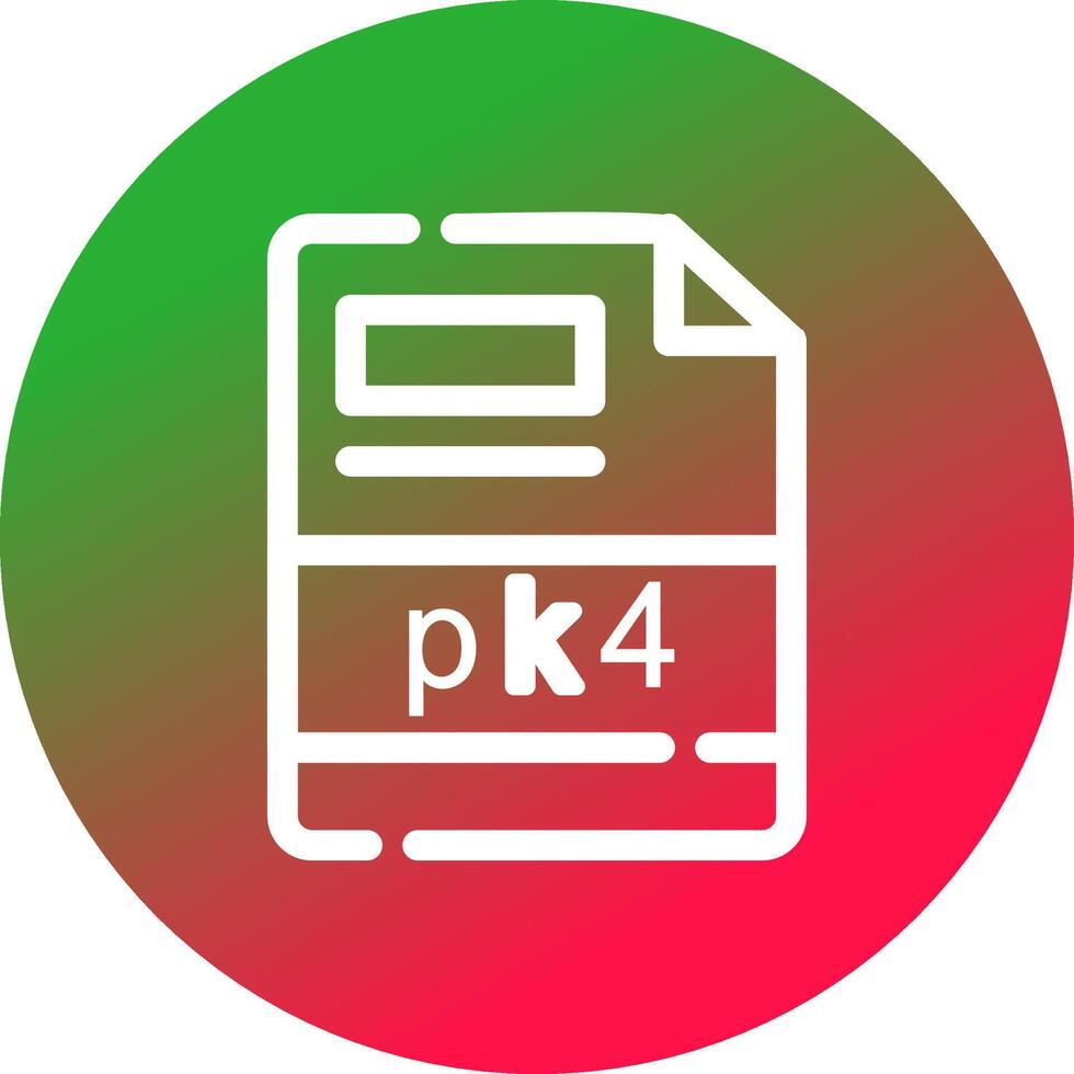 pk4 Creative Icon Design vector
