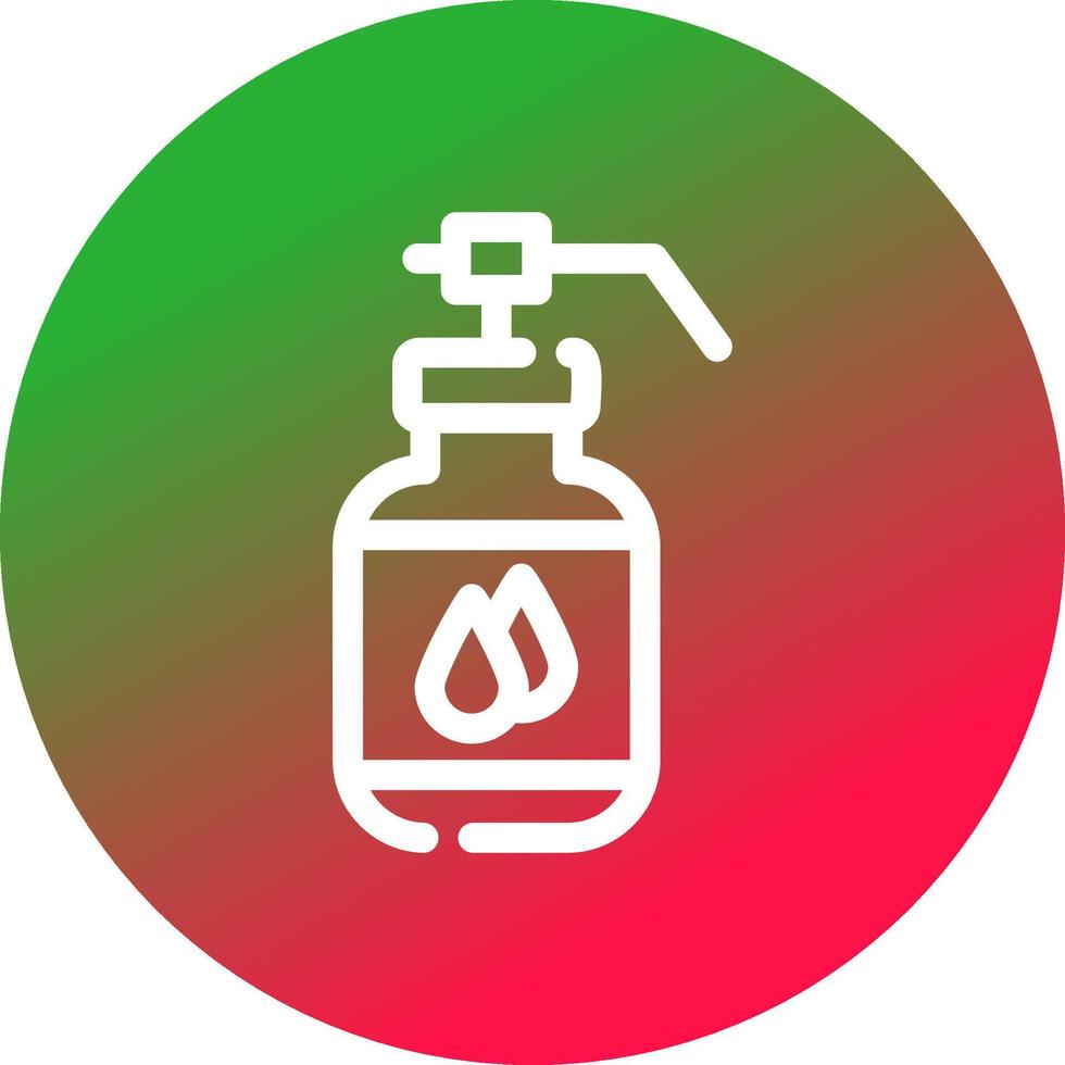 Shampoo Creative Icon Design vector