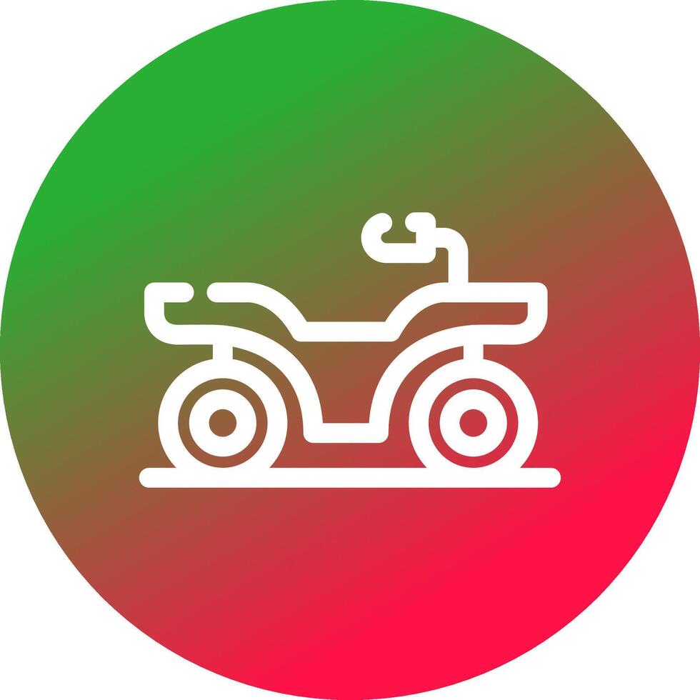 Quad Creative Icon Design vector