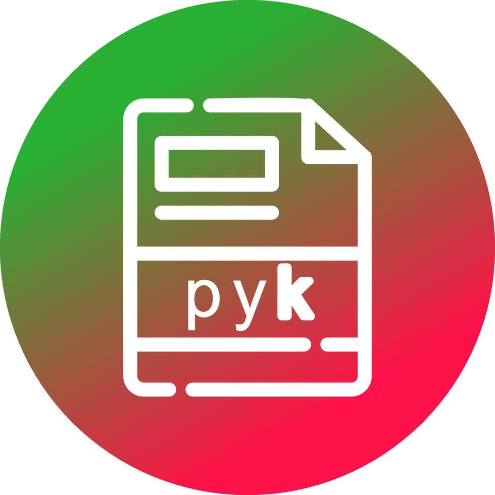 pyk Creative Icon Design vector