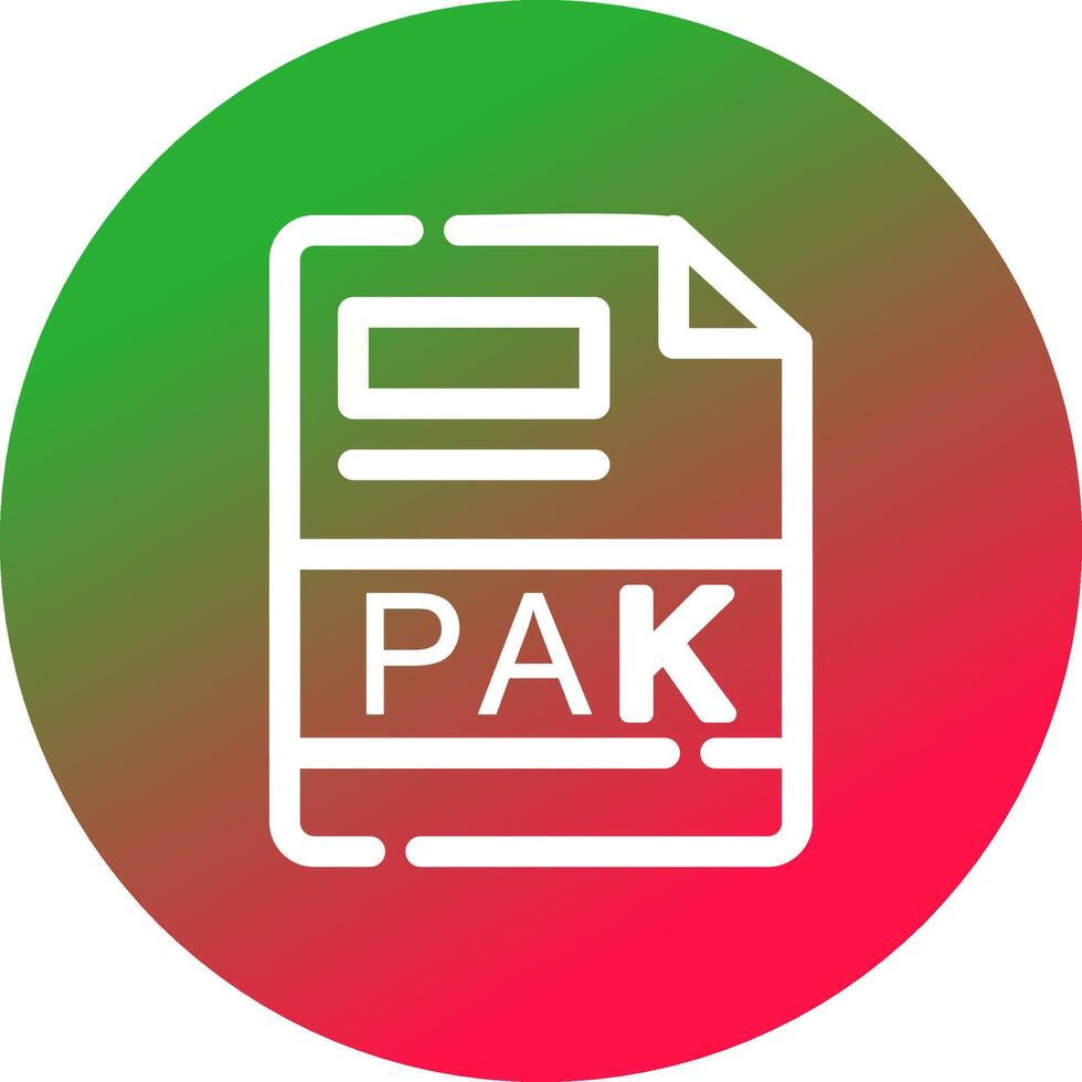 PAK Creative Icon Design vector