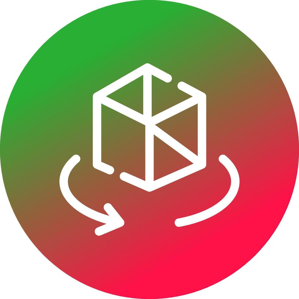 3d Creative Icon Design vector