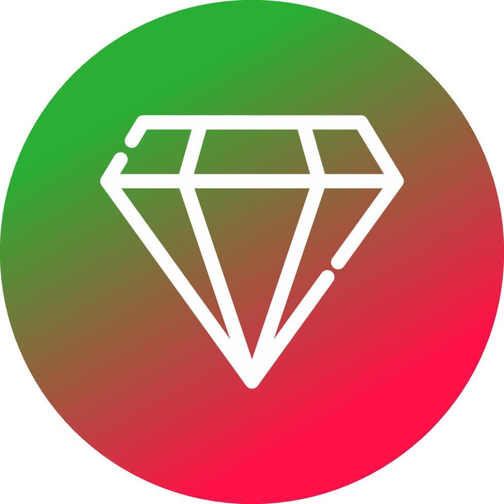 Diamond Creative Icon Design vector