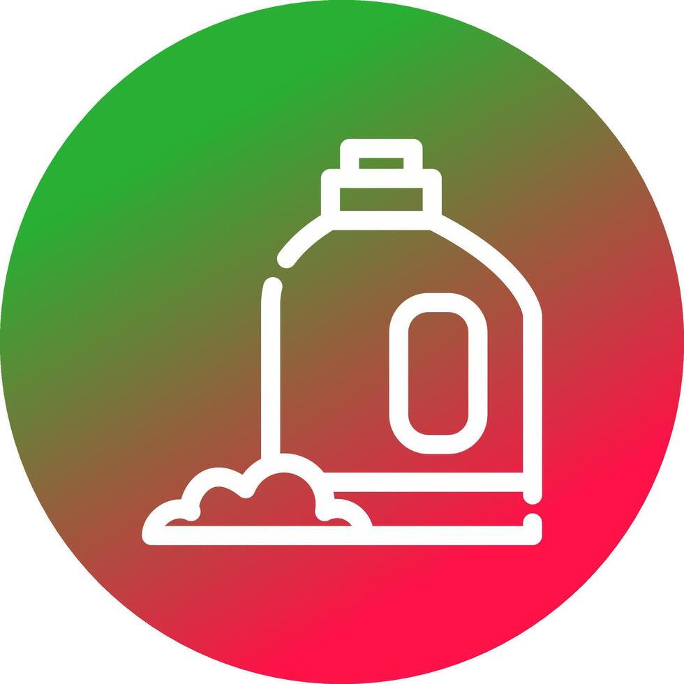 diseño de icono creativo detergente vector
