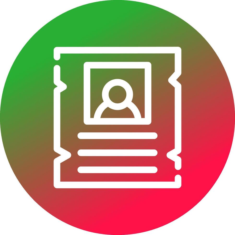 Wanted Creative Icon Design vector