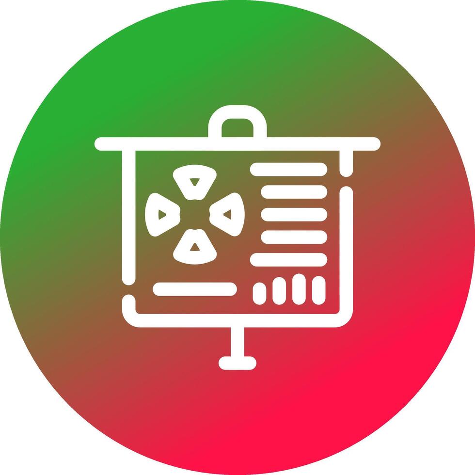 Presentation Creative Icon Design vector