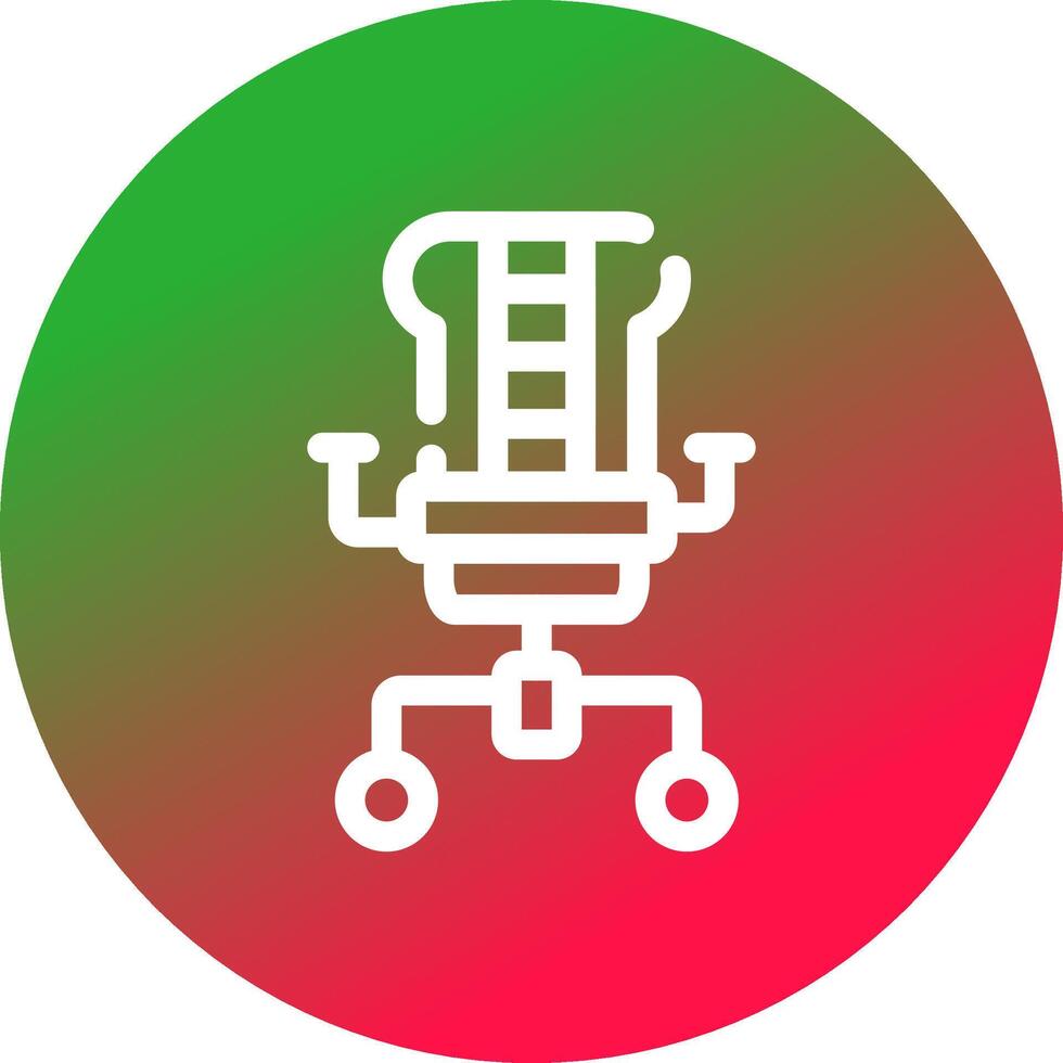 juego de azar silla creativo icono diseño vector