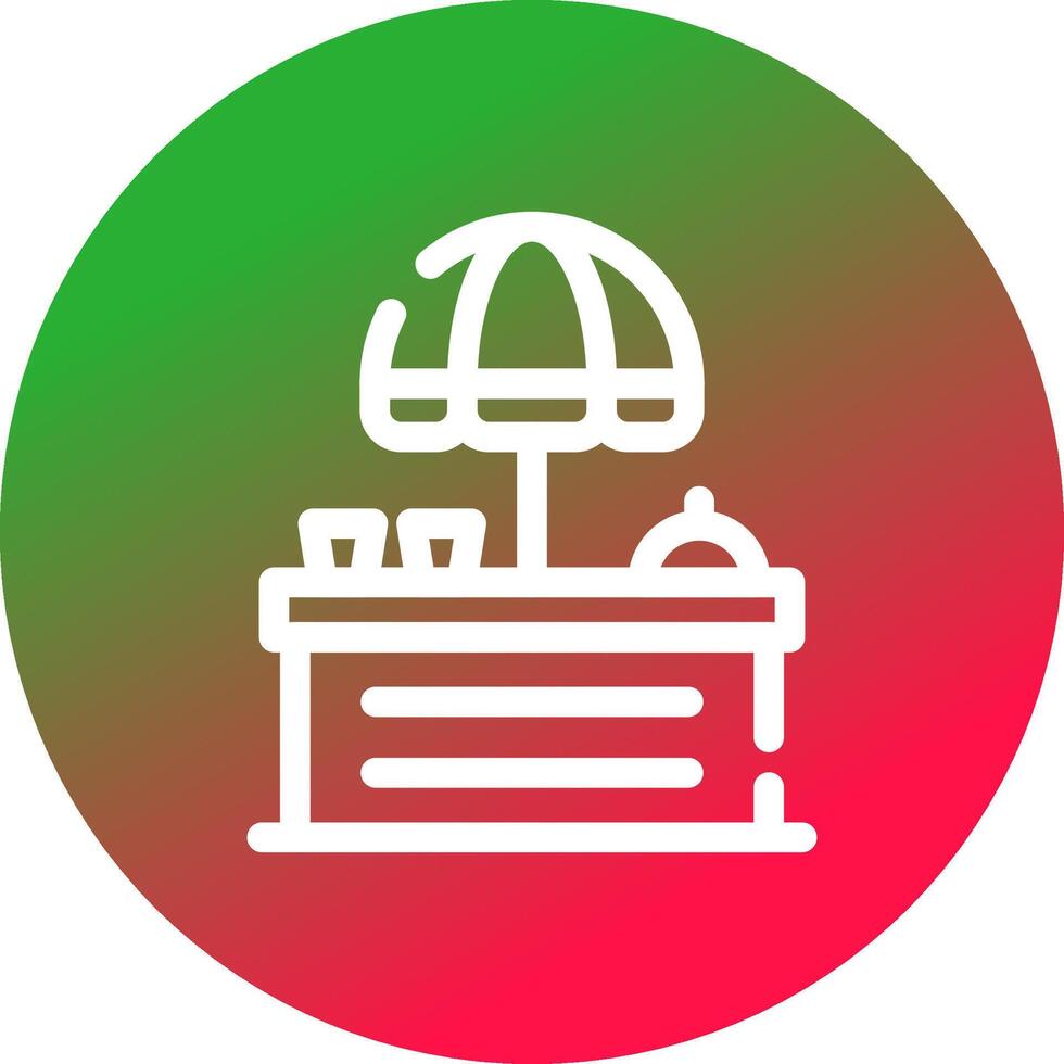 Reception Creative Icon Design vector