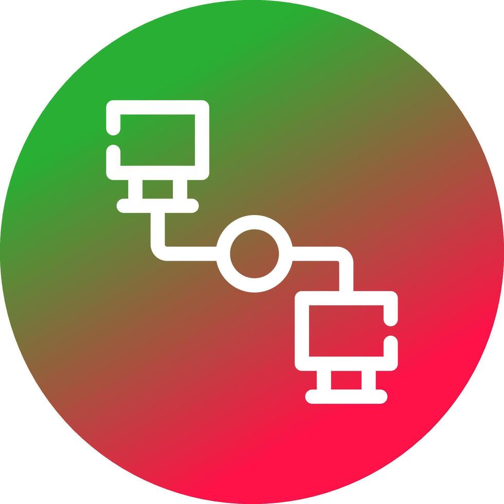 Unstructured Data Creative Icon Design vector