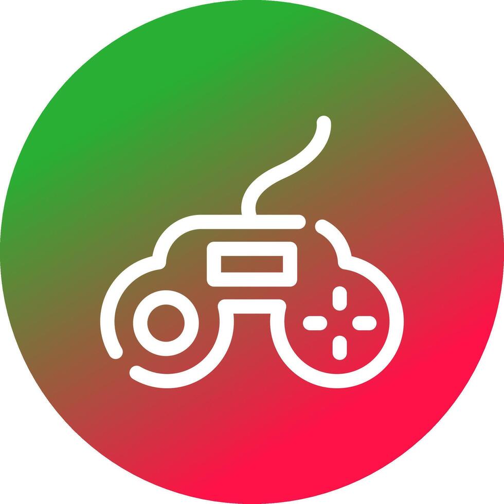 gamepad creativo icono diseño vector
