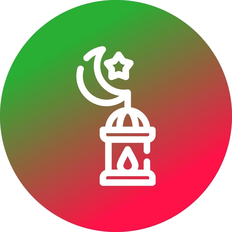 Ramadan Creative Icon Design vector