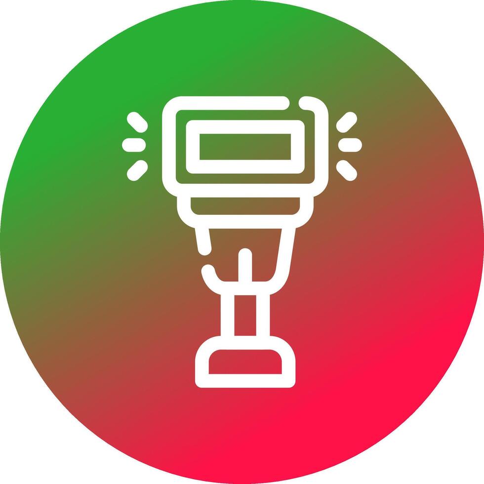 Camera Flash Creative Icon Design vector