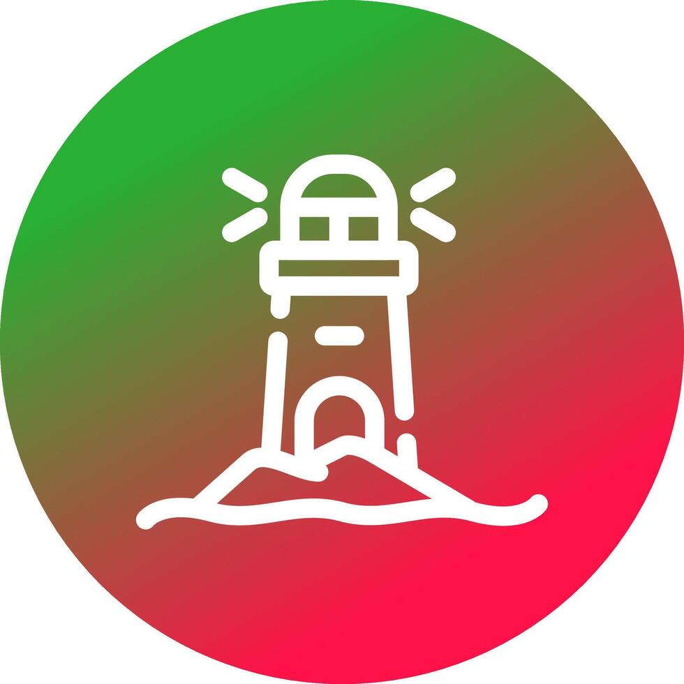 LightHouse Creative Icon Design vector