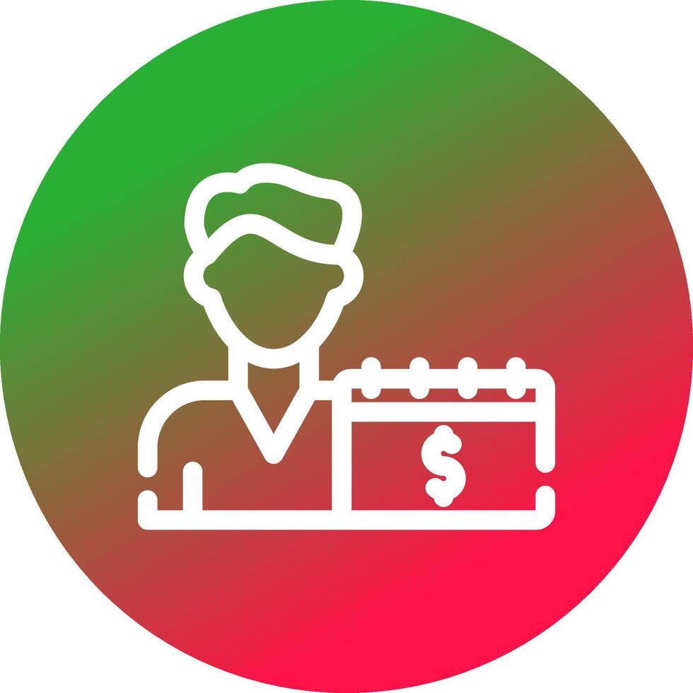 Fixed Funding Creative Icon Design vector