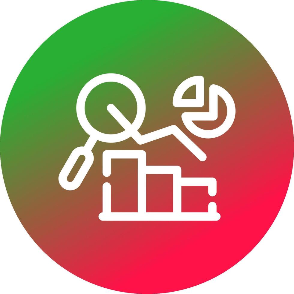 Research Process Creative Icon Design vector