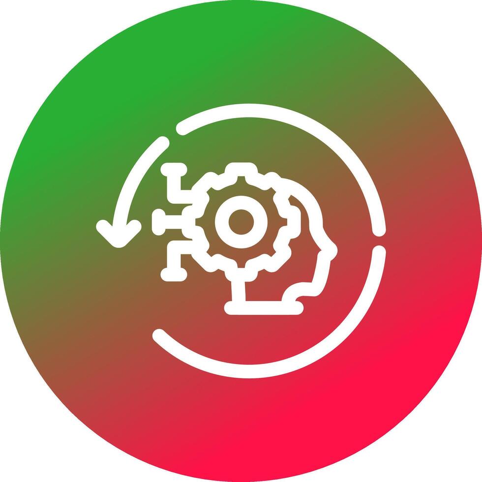Reverse Engineering Creative Icon Design vector