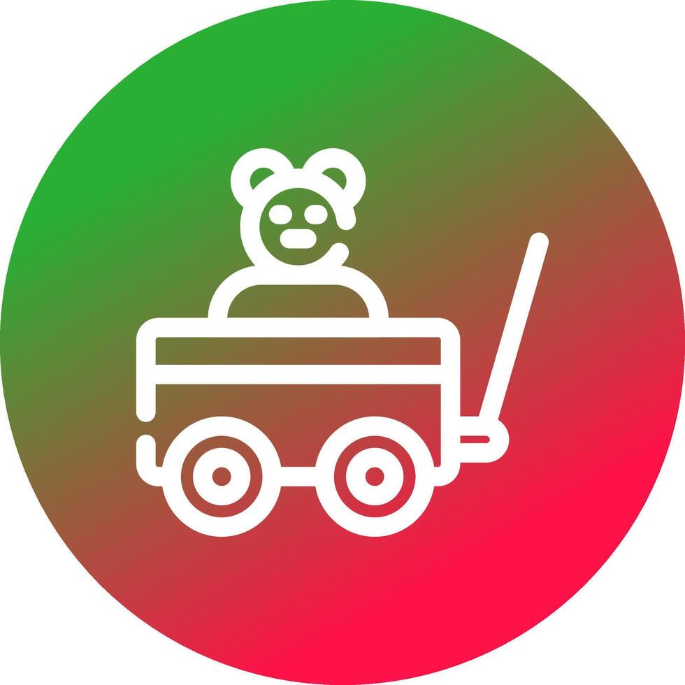 Cart Creative Icon Design vector