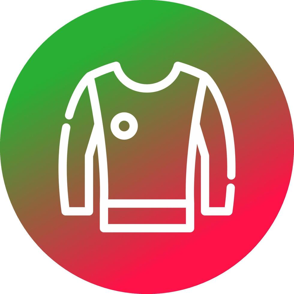 Jumper Creative Icon Design vector