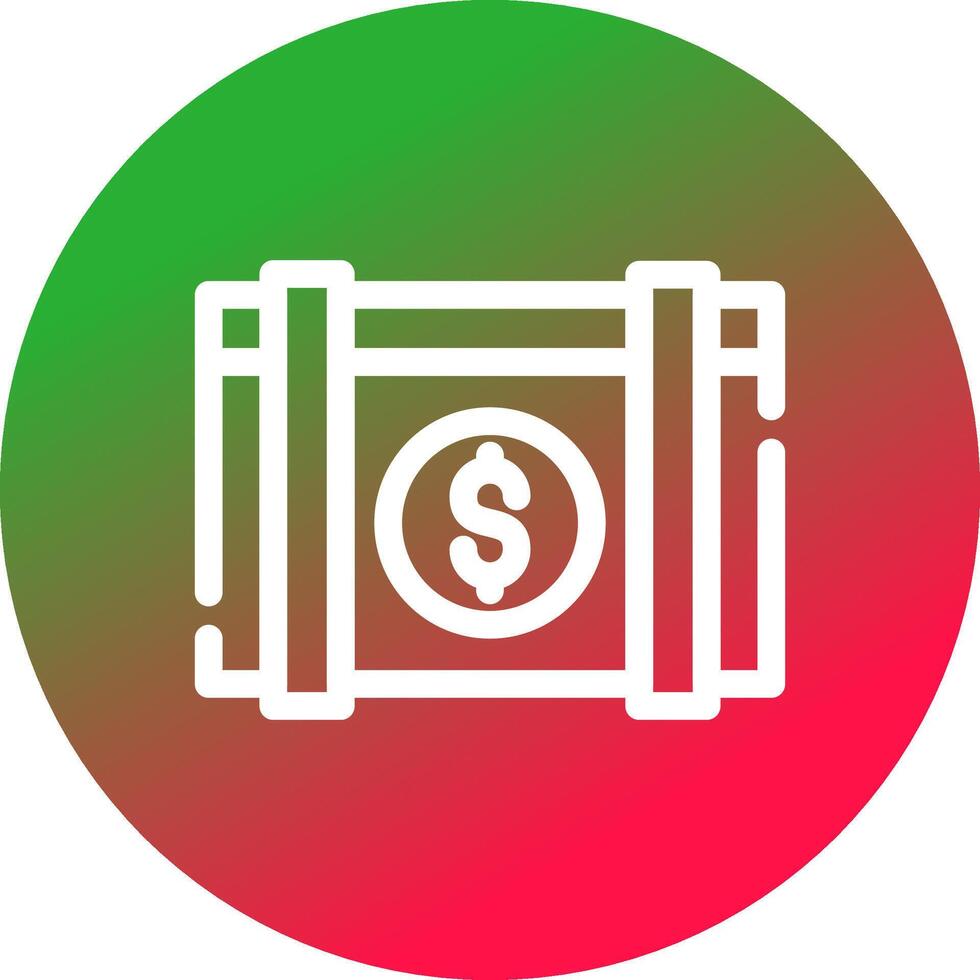 diseño de icono creativo de salario vector