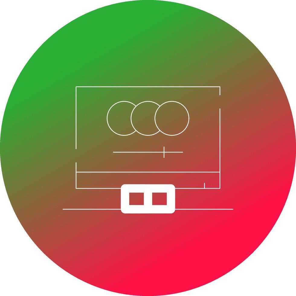 Digital Animation Creative Icon Design vector