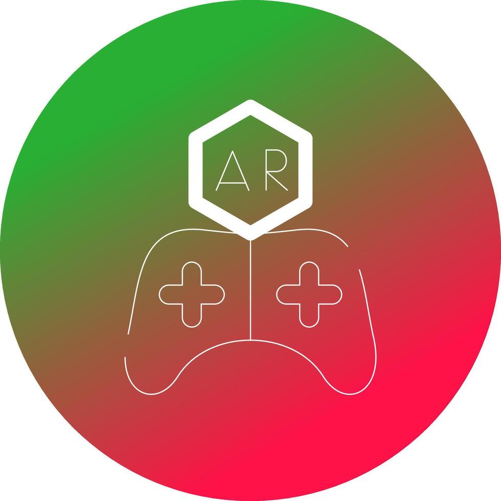 Ar Controller Creative Icon Design vector