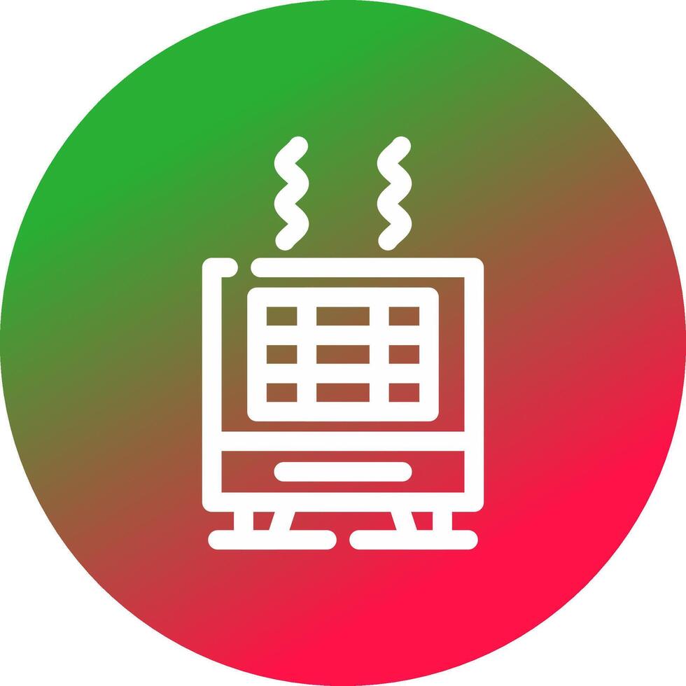 Heater Creative Icon Design vector