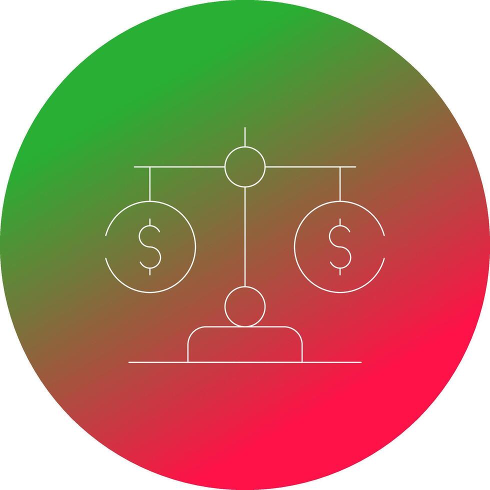 Compare Prices Creative Icon Design vector