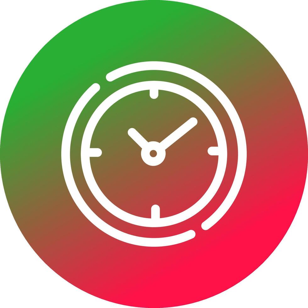 Clock Creative Icon Design vector