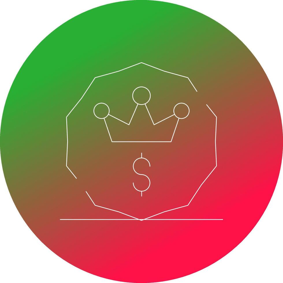 All Inclusive Price Creative Icon Design vector