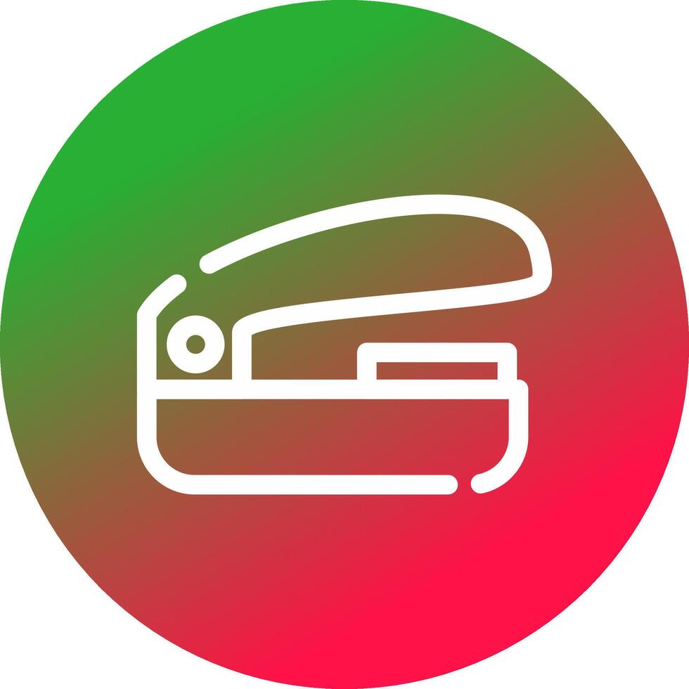 Stapler Creative Icon Design vector