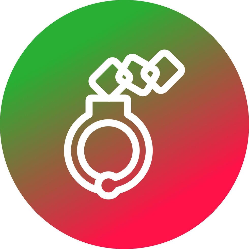 Handcuffs Creative Icon Design vector