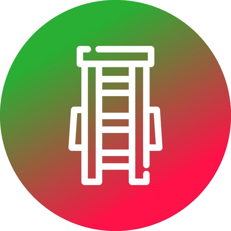 Ladder Creative Icon Design vector